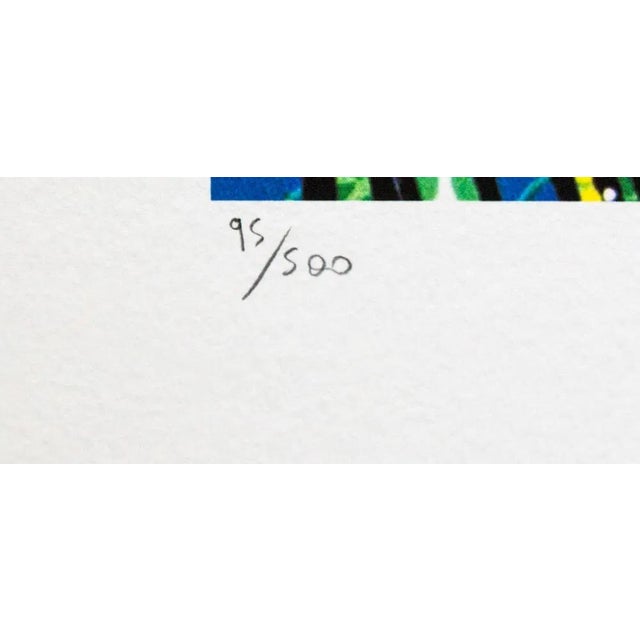 Pop Art After Yayoi Kusama, Summer Flowers, Lithograph, 1990s For Sale - Image 3 of 6