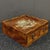 Rosewood Mother‑of‑Pearl Inlaid Dragon Box, 2 Drawer Tabletop Caddy / Tea Tray For Sale - Image 9 of 9