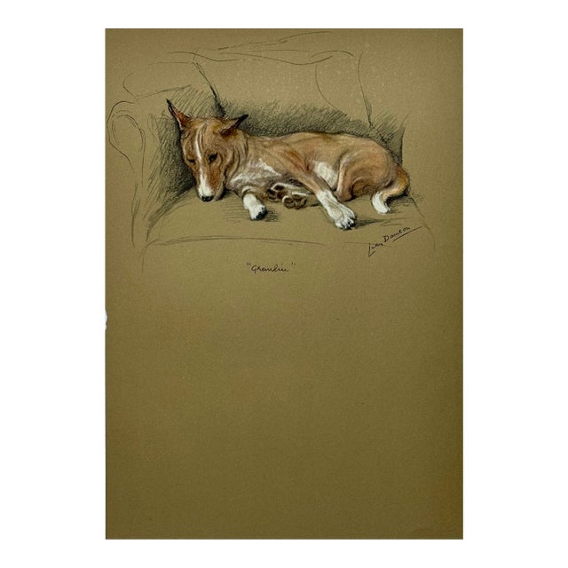 Basenji Dog by Lucy Dawson, 1946 For Sale