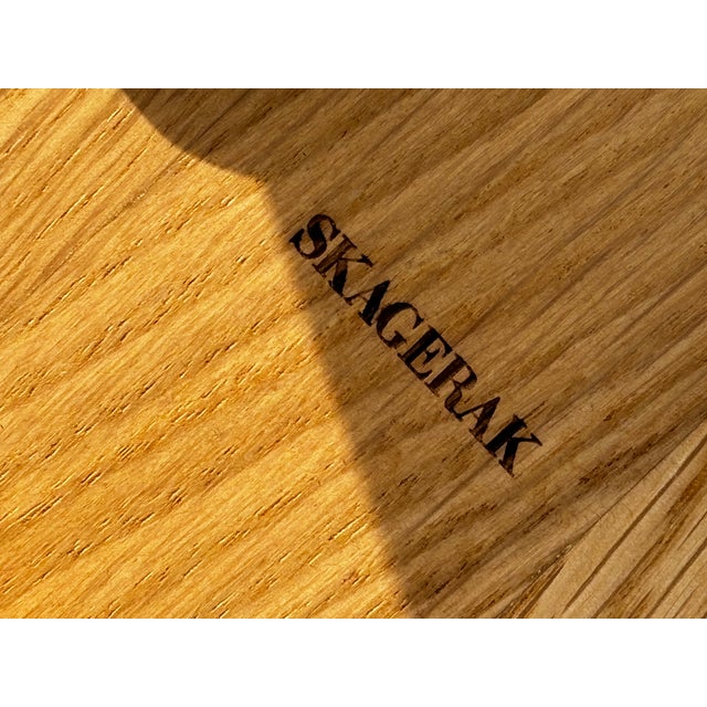 Oak Nomad Stacking Stools from Skagerak, Set of 4, in Very Good conditions. Designed 1980 to 1989