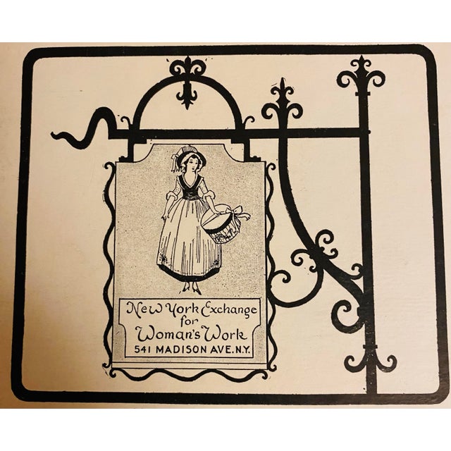 Pink Mid 20th Century Madeira Pink Embroidered Linen Placemats and Napkins in Original Box - 4 pcs For Sale - Image 8 of 9