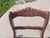 1960s Vintage Craftique Solid Mahogany Carved "Rose Back" Side Chair - Freshly Reupholstered For Sale - Image 5 of 10