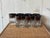 Mid-Century Modern Mid 20th Century Mid Century Modern Silver Fade Cocktail Glasses - Set of 7 For Sale - Image 3 of 14