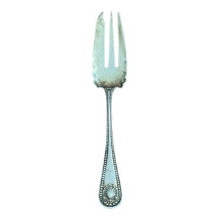 Late 19th Century Silver Fork Pie Pastry 5 1/2" Whiting Marked Sterling For Sale