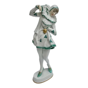Rosenthal Porcelain Pierette by Constantin Holzer Defiant Circa 20s