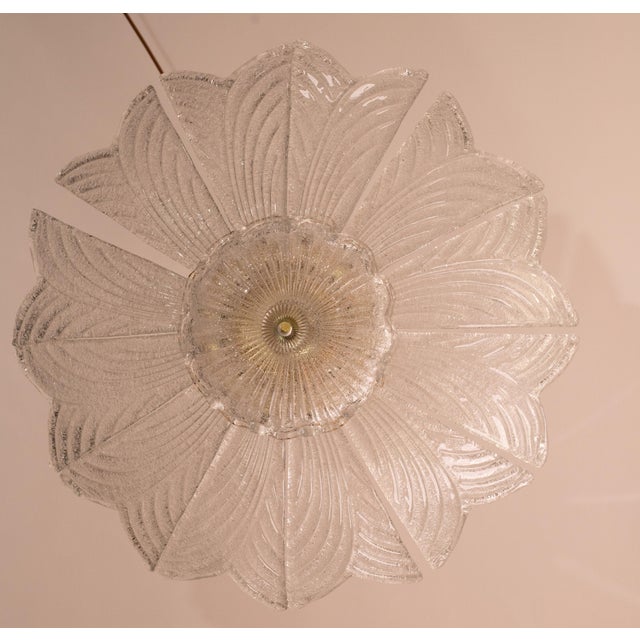 1970s Sorrento Murano Glass Ceiling Light and Wall Lights - 6 Piece Set For Sale - Image 12 of 12