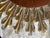 Metal Gilt Iron Sunburst Ceiling Mount Light Fixture by Myanmar Home For Sale - Image 7 of 14