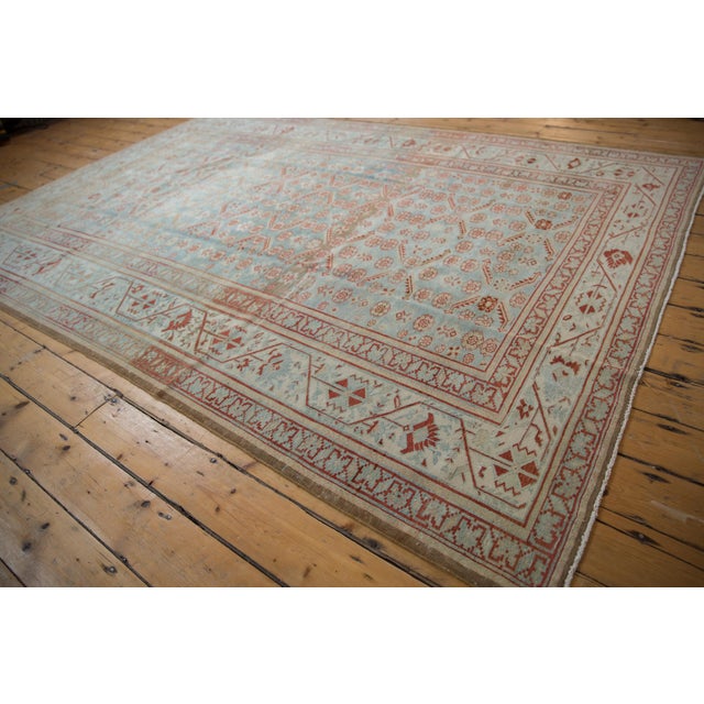 Vintage Fine Distressed Malayer Rug - 6'10" X 9'10" For Sale - Image 12 of 13