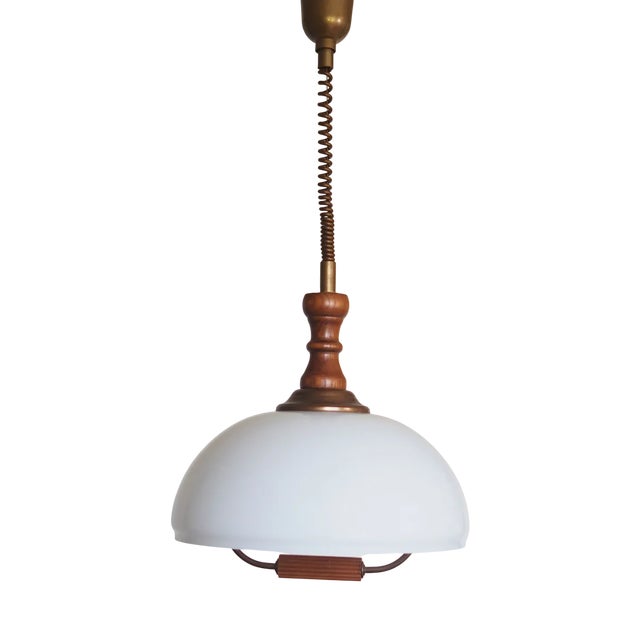 Vintage Scandinavian Pendant Lamp, 1980s For Sale