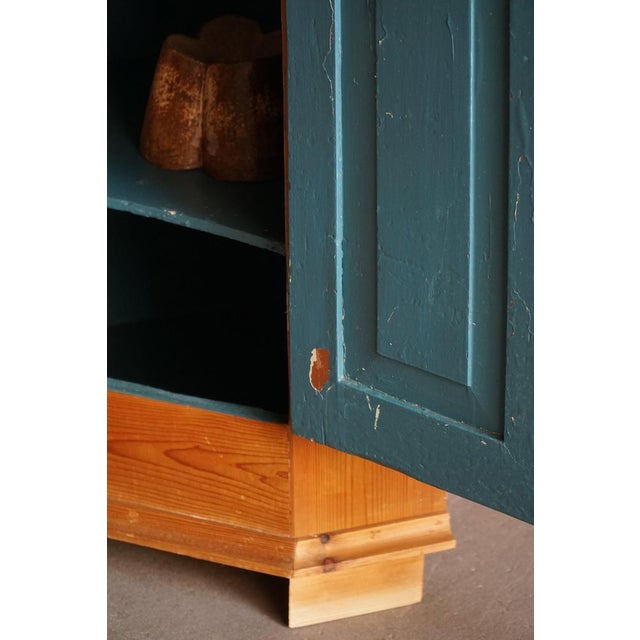 Antique Two-Part Pine Corner Cabinet For Sale - Image 15 of 18