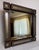 Currey & Company Tramp Art Handcrafted Wood Square Mirror Antiqued Border For Sale - Image 10 of 12