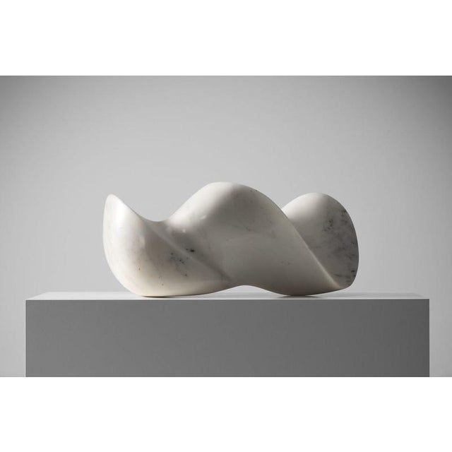 Frie, Abstract Carrara Marble Sculpture, 1970, Marble For Sale - Image 18 of 18
