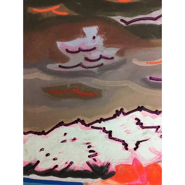 1970s Pacheco De Sarata French Impressionist Painting For Sale - Image 5 of 11