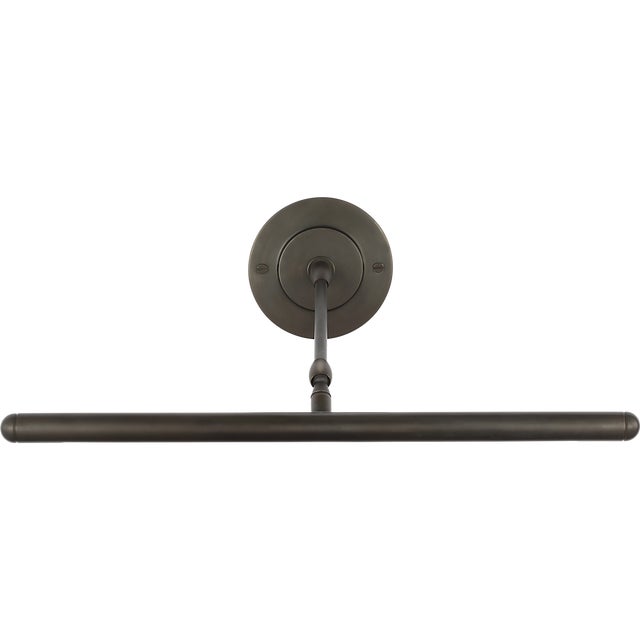 Traditional Amber Lewis for Visual Comfort Signature Emery 18" Picture Light in Bronze For Sale - Image 3 of 9