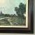 Wood Vintage Framed Oil Painting on Board by A. Sergier For Sale - Image 7 of 11