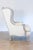White French Louis XV Style 19th Century Wingback Bergères with New Upholstery - a Pair For Sale - Image 8 of 9