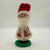 Vintage 1960s German Mid-Century Felt Santa Figure on Green Base – Christmas Decoration For Sale In Richmond - Image 6 of 6