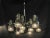 Metal Mid-Century Italian Chrome and Glass Nine-Light Chandelier, 1960s For Sale - Image 7 of 13