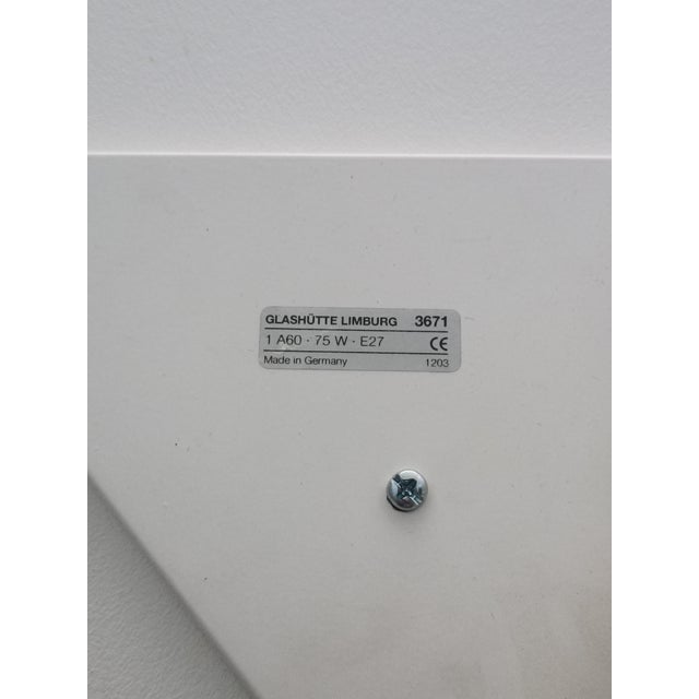 Gold Large Model 3671 Wall Lights by Glashütte Limburg, 1970s, Set of 2 For Sale - Image 8 of 14