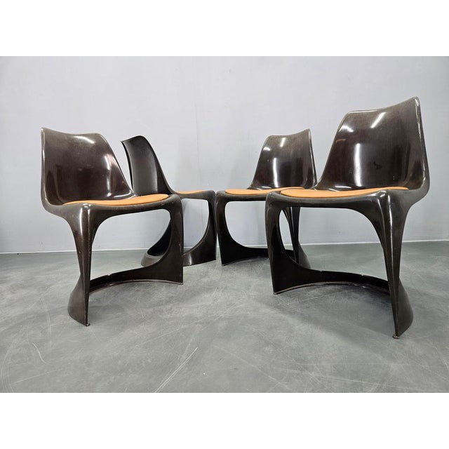 A-Line 290 Dining Chairs attributed to Steen Østergaard for Cado, Denmark, 1960s, Set of 4 For Sale - Image 9 of 13