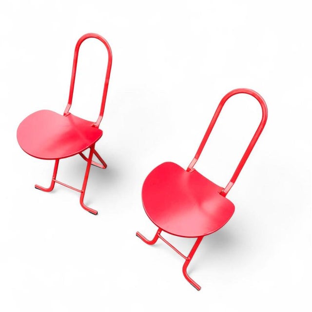 Folding Chairs by Gastone Rinaldi for Thema, 1970s, Set of 2 For Sale - Image 6 of 6