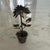 Mexican Vintage Mid-Century Janna Thomas Style Taxco Mexican Sterling Silver & Mixed Metal Flower Sculpture - Eagle Hallmark - 5.5” For Sale - Image 3 of 9