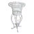 French Wrought Iron Jardiniere Stand For Sale