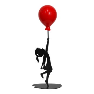 Mini Hope (11/55) - Limited Edition Modern Bronze Figurative Sculpture by Nayla Saroufim For Sale