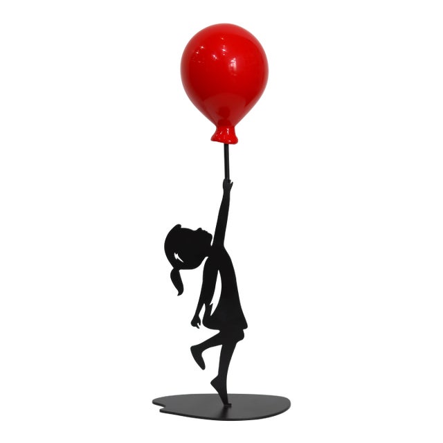 Mini Hope (11/55) - Limited Edition Modern Bronze Figurative Sculpture by Nayla Saroufim For Sale