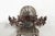 Rustic Black Forest 1900s Carved Wooden Plaque with Chamois Motif, Foliage and Mirror For Sale - Image 3 of 10