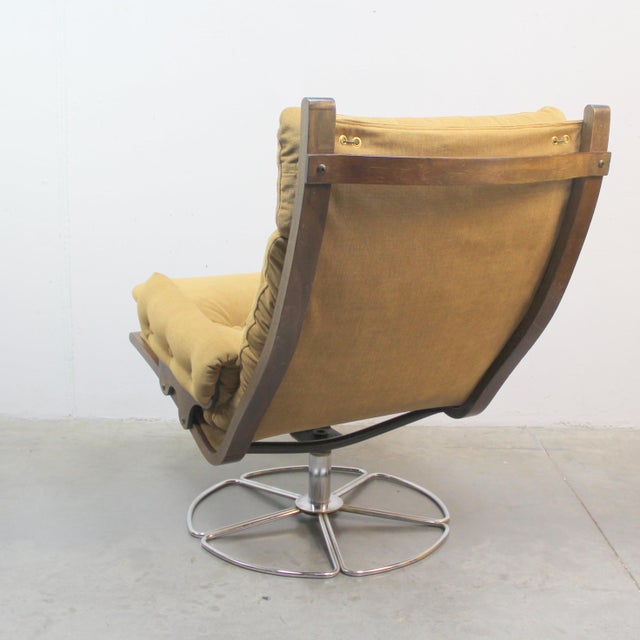 Swivel Chair by Bruno Mathsson for Dux, 1960s For Sale - Image 4 of 7