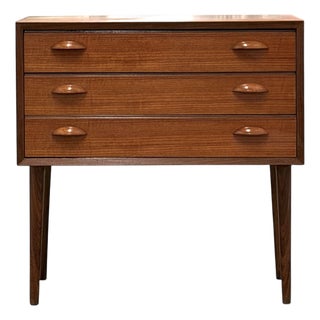 Danish Teak Chest of Drawers attributed to Arne Vodder, Denmark, 1960s For Sale