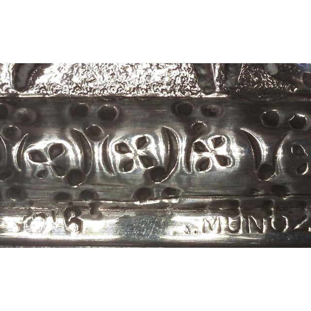 1910s Sterling Silver Tray For Sale - Image 9 of 9