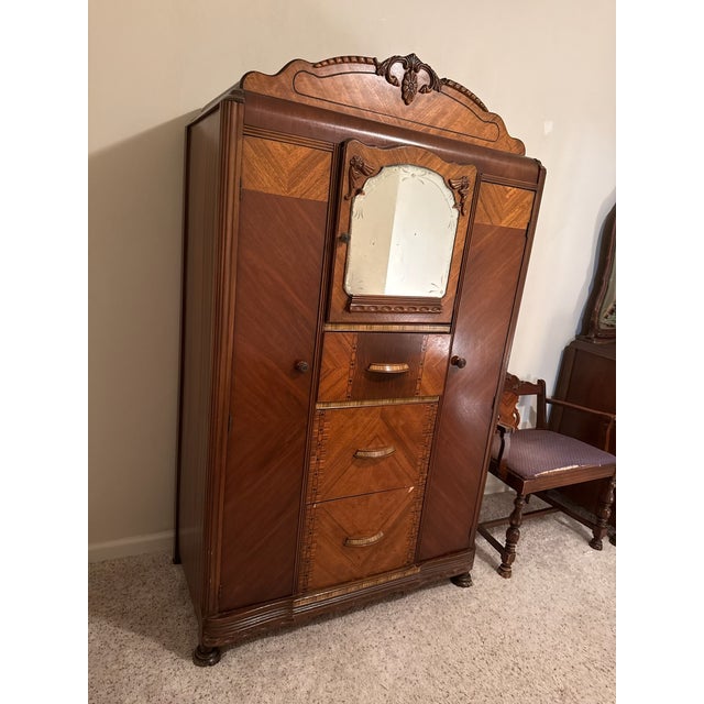 Art Deco 1930s Art Deco Waterfall 6 Piece Set For Sale - Image 3 of 3