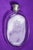19th Century Unusual Large Thick Victorian Antique Crystal Sterling Silver Cap Scent Bottle Flask Vanity Home Decor For Sale - Image 5 of 12