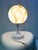 Orange Space Age Spherical Table Lamp, 1970s For Sale - Image 8 of 9