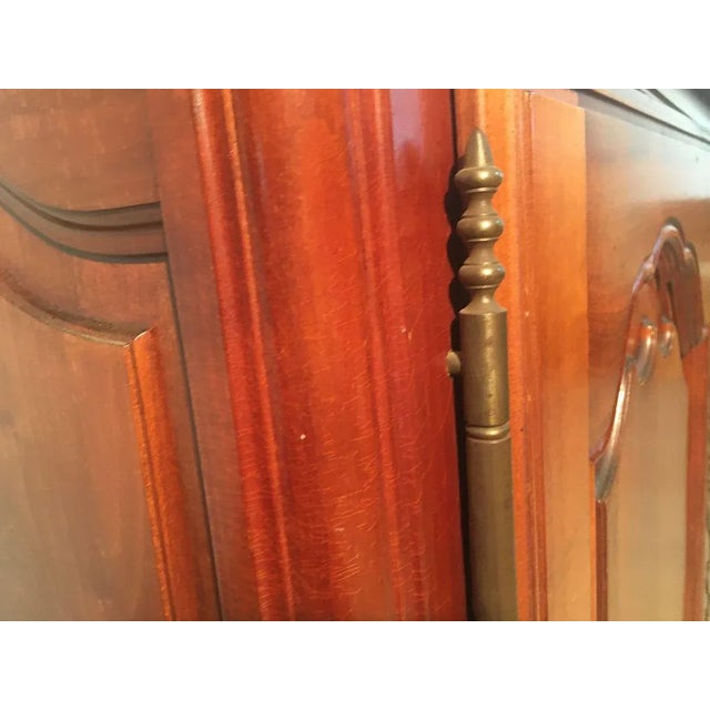 Brown Apple Chest of Drawers, 1950s For Sale - Image 8 of 14