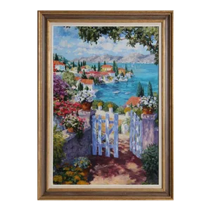 Garden Gate, Julian Askins Oil Painting