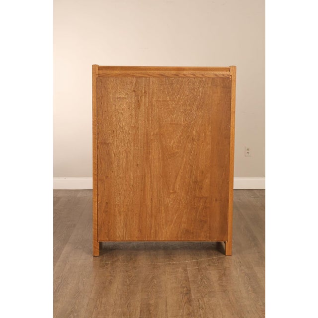 Stickley Mission Collection Oak High Chest Of Drawers For Sale - Image 17 of 18