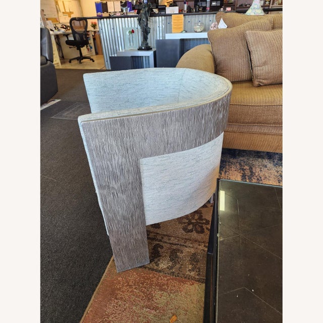 Cosway Bernhardt Light Gray Accent Chair For Sale In Tampa - Image 6 of 7