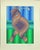 Navy Blue Op-Art Victor Vasarely the Golfer LTD Serigraph, Hand Signed Art LTD Green Blue For Sale - Image 8 of 8