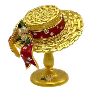 Estée Lauder Sun Bonnet Hat Perfume Box For Sale
