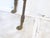 Antique Metal Demi-Lune Cabinet For Sale - Image 4 of 4