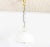 Opaline and Brass Ceiling Lamp from Glashütte Limburg, 1960s, in Very Good conditions. Designed 1960 to 1969 This piece...