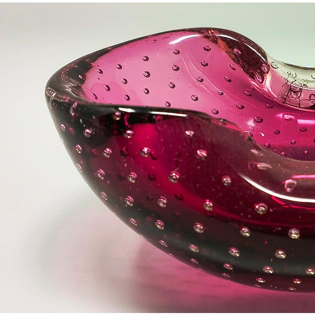 1960s Vintage Italian Ashtray by Flavio Poli for Seguso, 1960s For Sale - Image 5 of 8