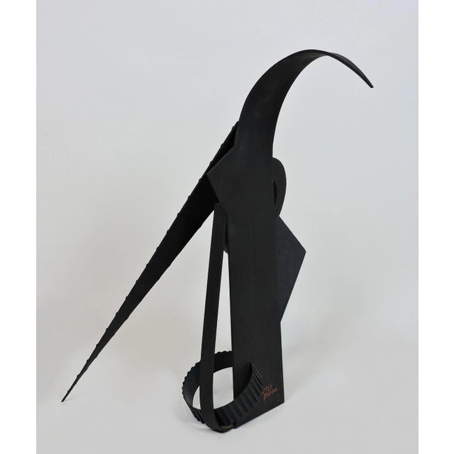 Abstract Welded Steel Sculpture "Assemblage Iii" by David Tothero For Sale - Image 4 of 11