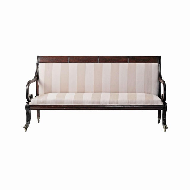 Antique American Federal Settee For Sale In Providence - Image 6 of 6