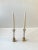 A pair of solid brass candlesticks designed and manufactured by jens harald quistgaard - ihq in denmark during the 1960s....