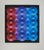 Victor Vasarely, Kinetic Composition in Red, Black and Purple, Original Screenprint For Sale