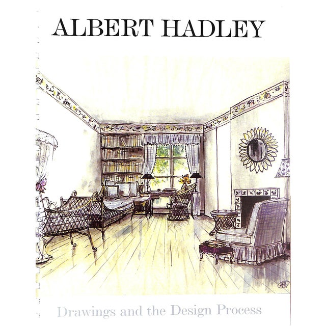 Traditional "Drawings and the Design Process - Albert Hadley" 2004 Hadley, Albert (Inscribed) For Sale - Image 3 of 17